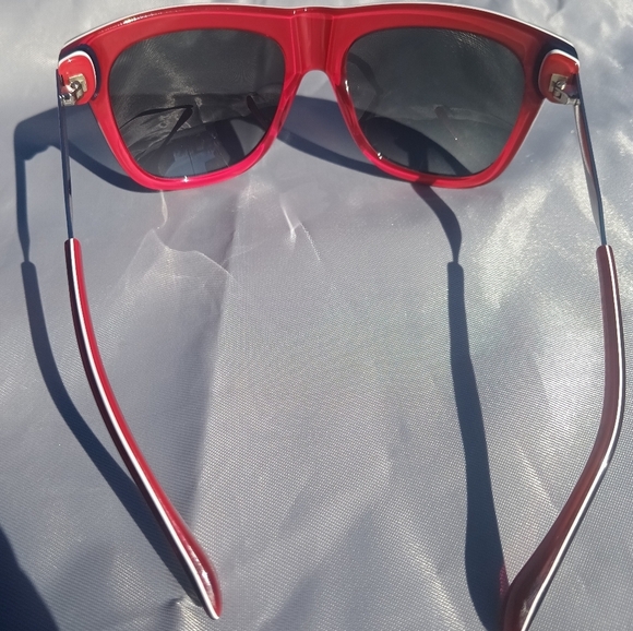 Marc By Marc Jacobs Red White Blue Sunglasses Small Unisex No Case main image 6